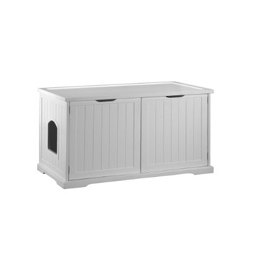 Cat Litter Box Cover and Cabinet Usage