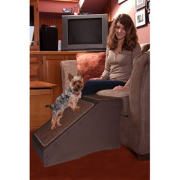 Pet Gear Step / Ramp Combination with SuperTrax for Dogs & Cats Usage