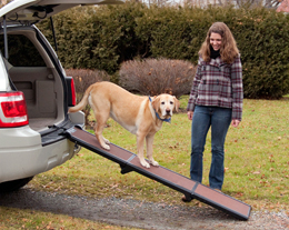  Travel-Lite Tri-Fold Dog Ramp Usage
